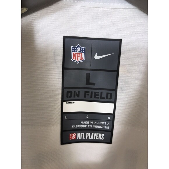 Stefon Diggs Buffalo Bills Size Large White Jersey - Picture 6 of 6